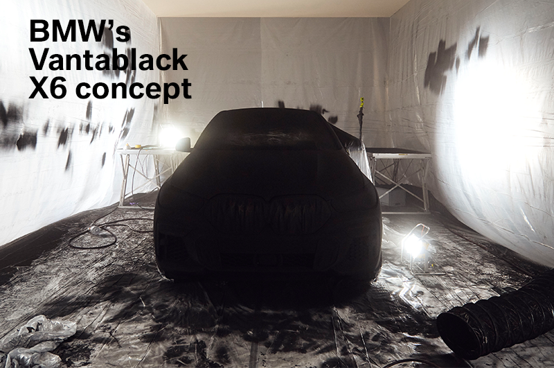 BMW Vantablack X6 Concept - BMW of Akron Blog