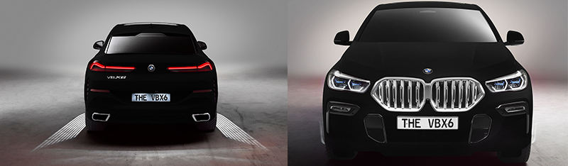  Concepto BMW Vantablack X6