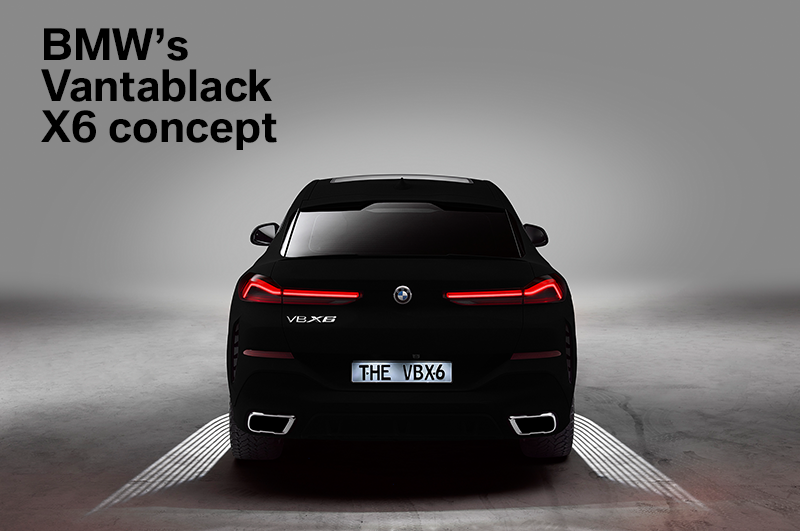 BMW Vantablack X6 Concept - BMW of Akron