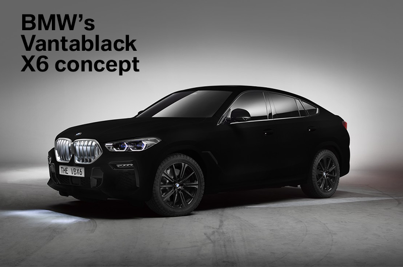 BMW Vantablack X6 Concept - BMW of Akron